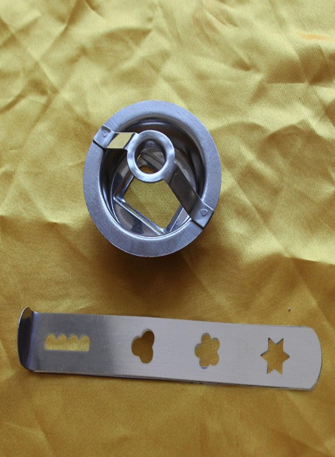 QIEIEI Reusable Metal Food Grinder Attachments for MUM4 MUM5 Stand Mixers Meat Grinder Biscuits Part Metal Cake Molds Part - Image 4